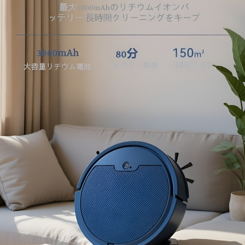 インテリジェントホーム掃除ロボット水タンク掃除とモップオールインワン自動掃除機