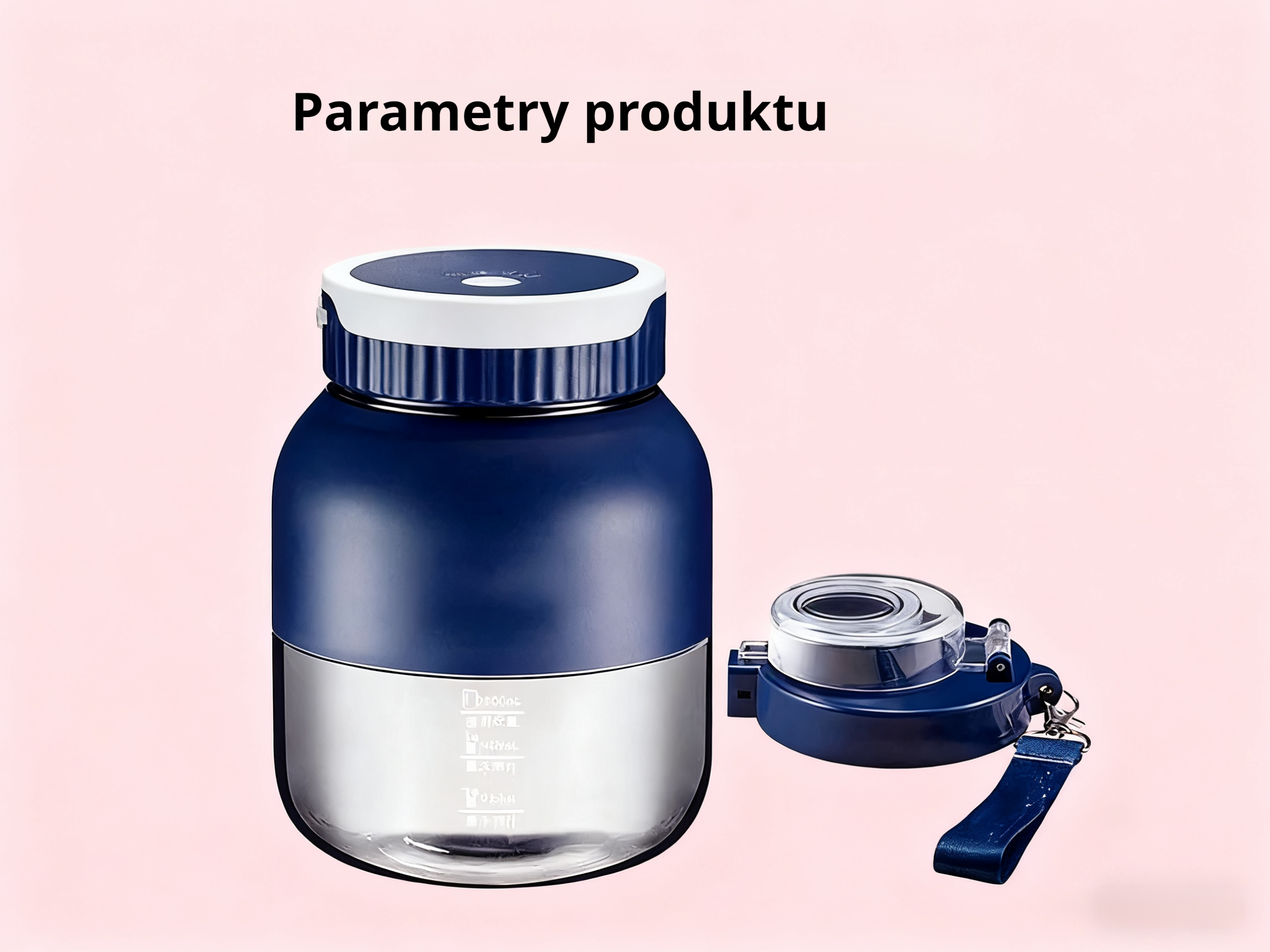 Přenosný bezdrátový odšťavňovací kelímek TonTon