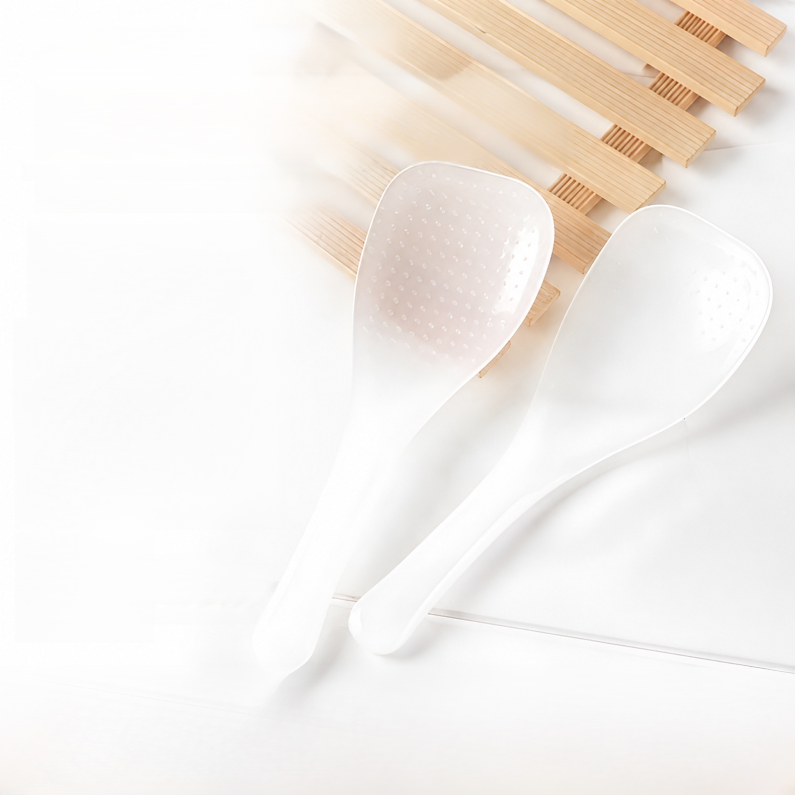 Non-stick Transparent Rice Scoop