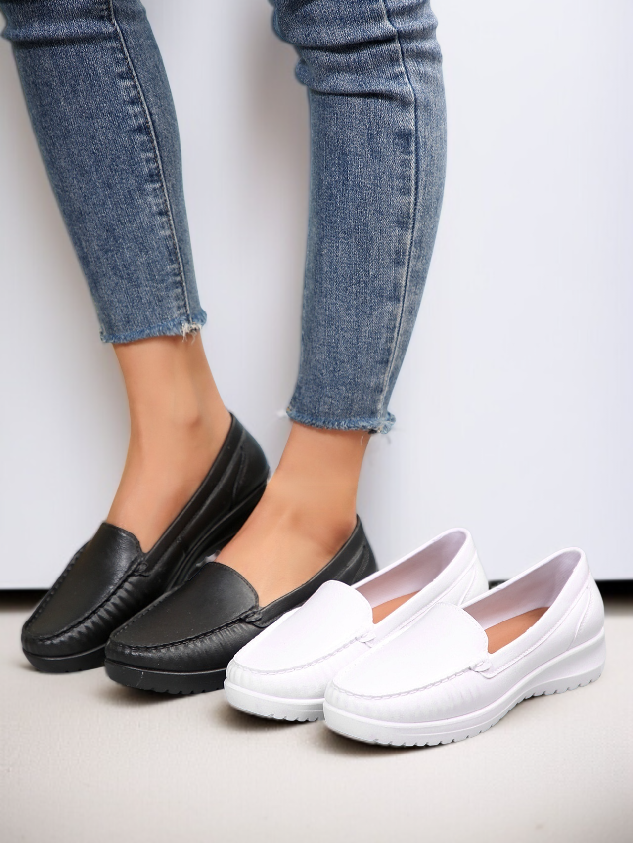 通勤に最適な女性用シングルシューズ