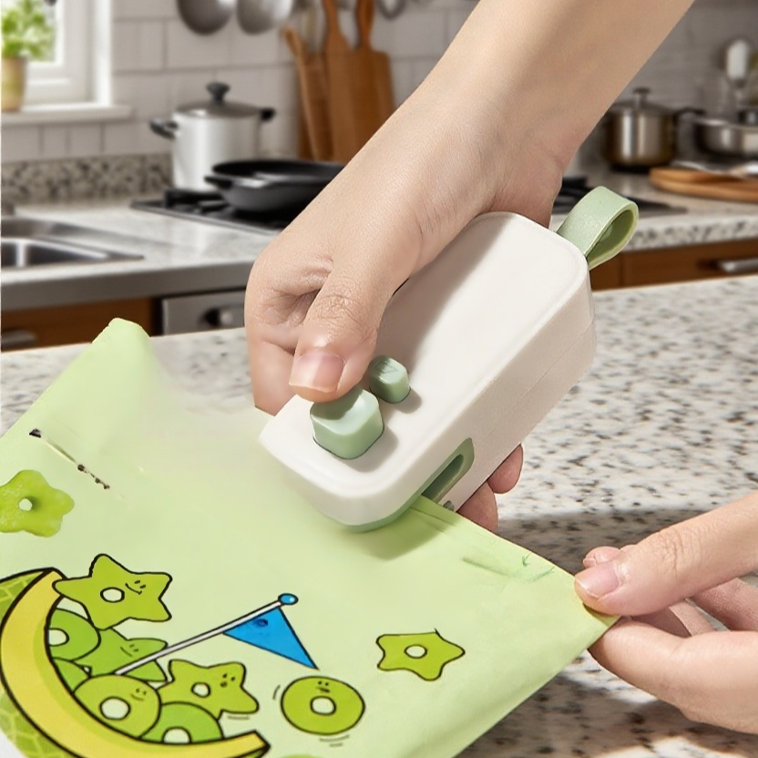  Mini selladora portátil con imán de doble uso para bolsas