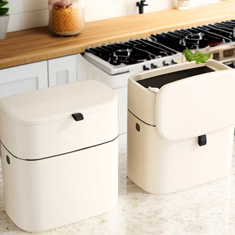 キッチンシンク用吊り下げ式生ごみ箱（ラージサイズ）