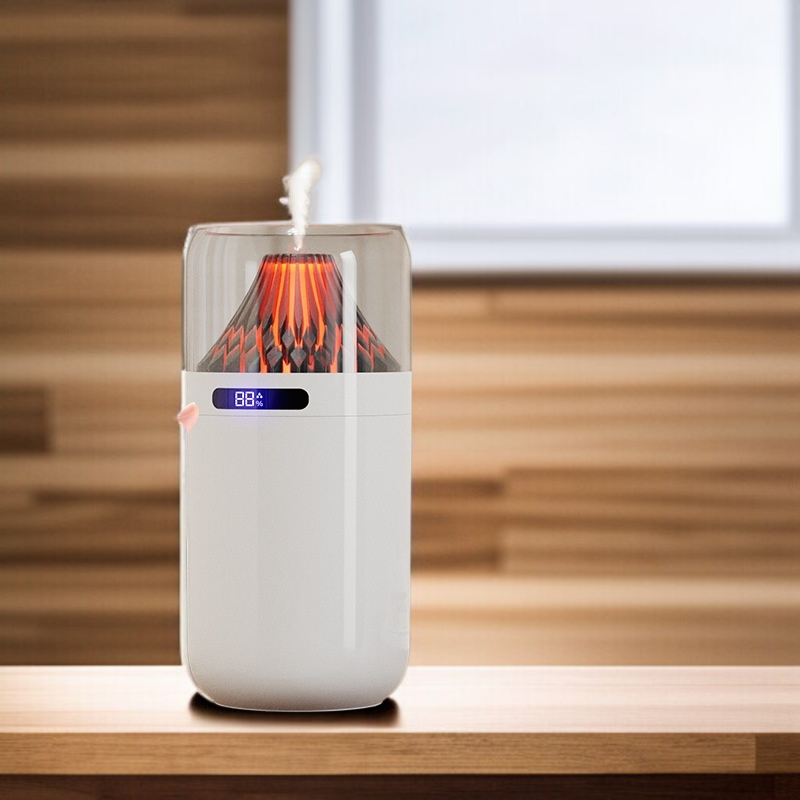 Tragbarer Leiser Luftbefeuchter für Schlafzimmer Büro und Auto mit Aromatherapie