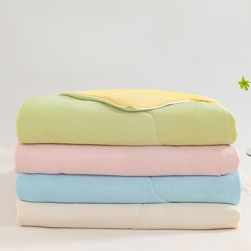 Dual-Sided Cooling and Antibacterial Blanket