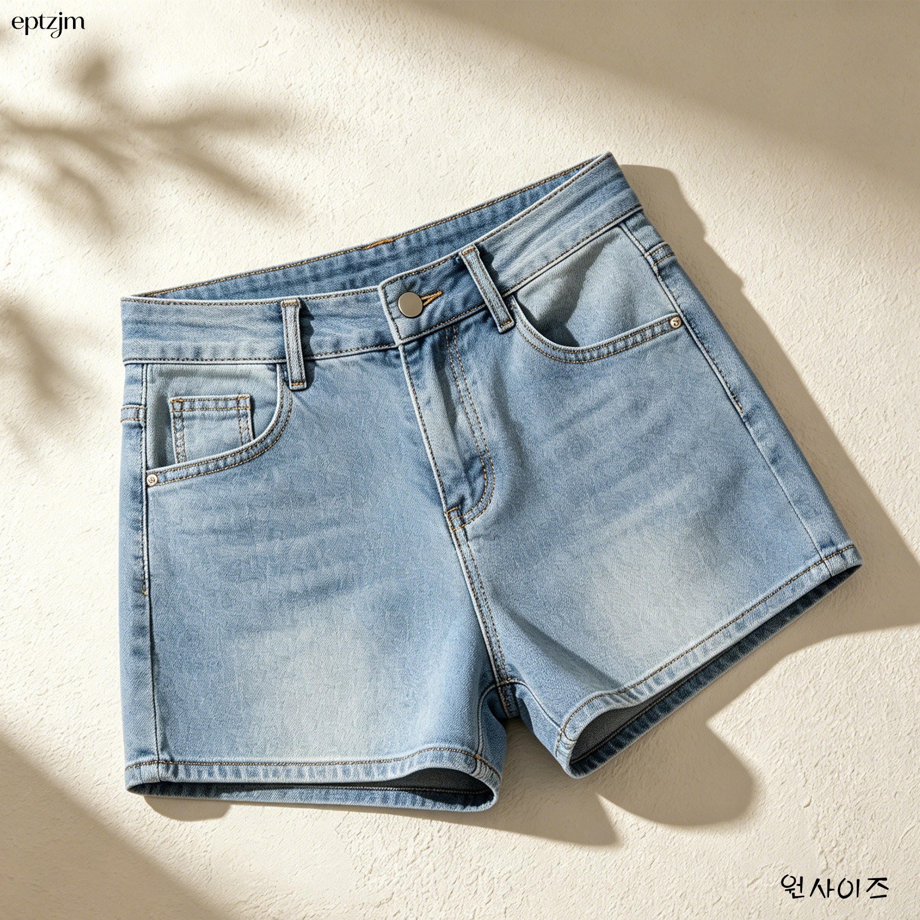 캐주얼 코디에 어울리는 데님 반바지