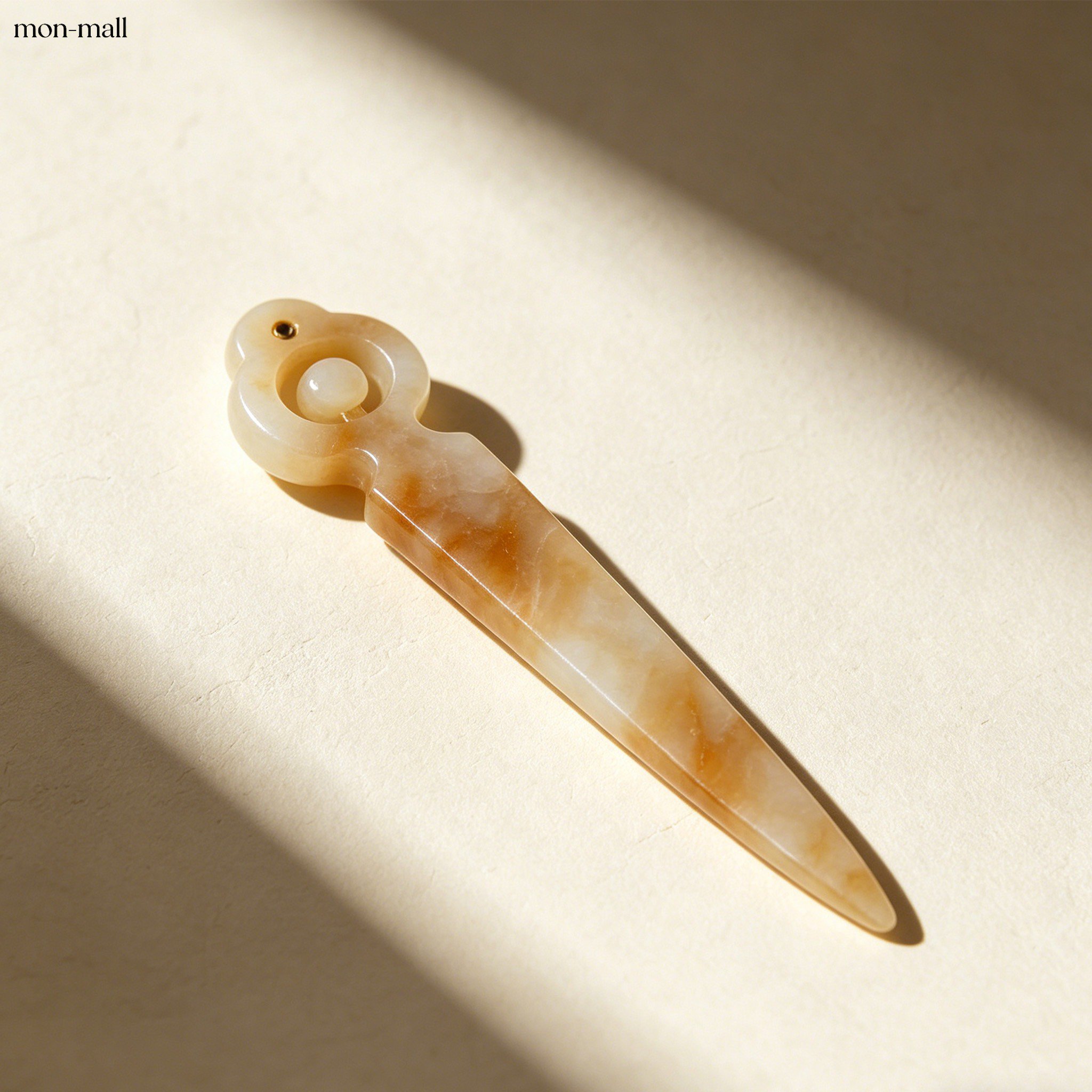 Beautiful artistic bookmark with floral design