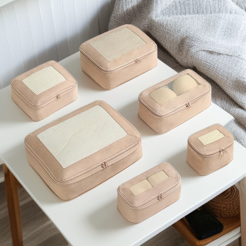 حقيبة تخزين السفر كبيرة السعة قابلة للضغط لتوضيب الأمتعة