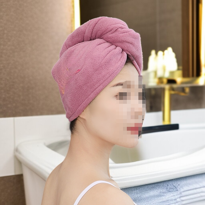 منشفة تجفيف الشعر سميكة