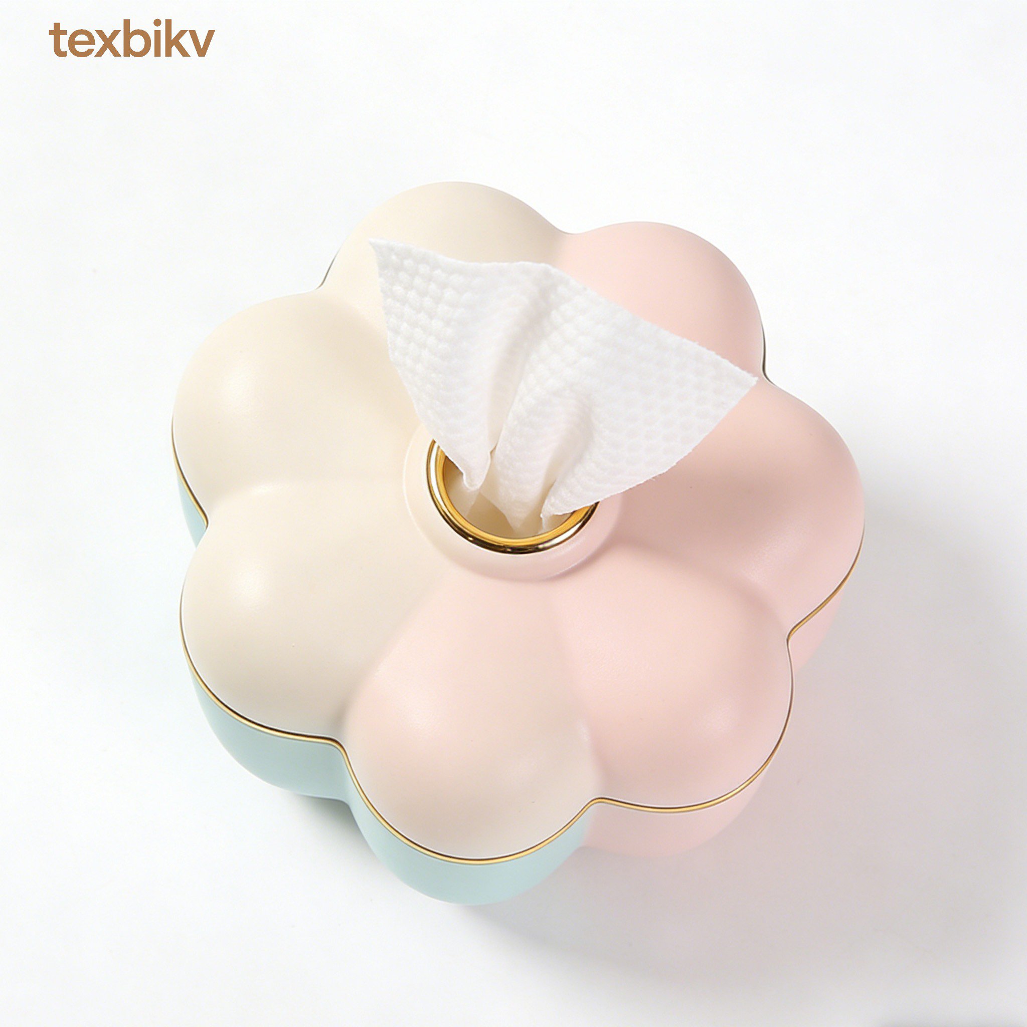 メイク落とし用パッド収納ボックス（6個セット）