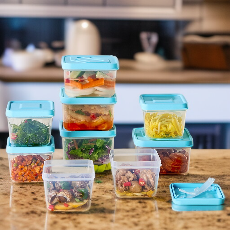 레이어드 가정용 전자레인지 도시락 식품급 밀폐캔 뚜껑 미끄럼 방지 가열 밀폐 도시락 케이스