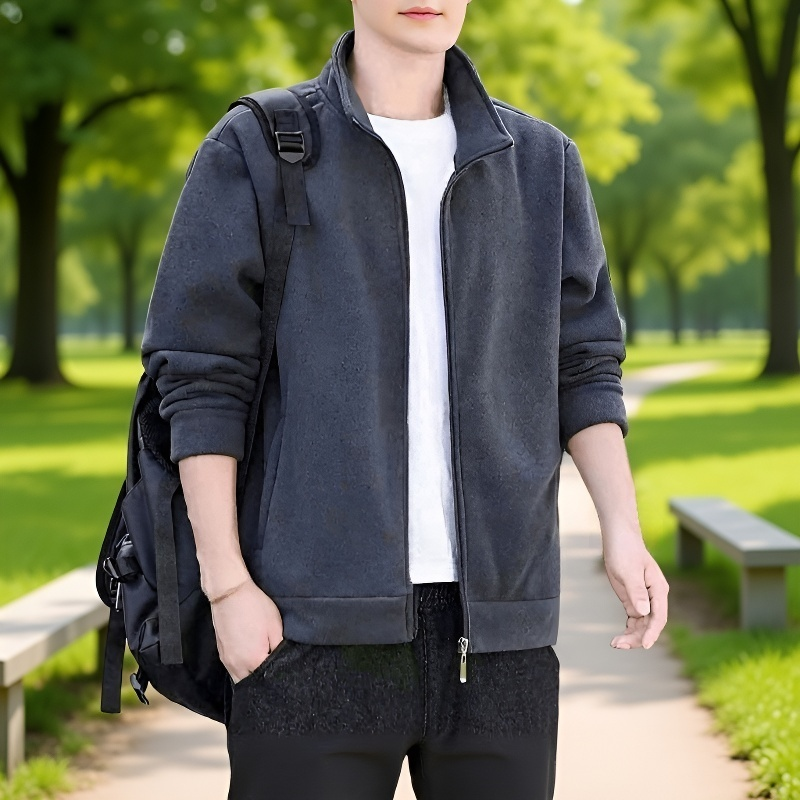 男性用ポーラフリースジャケット