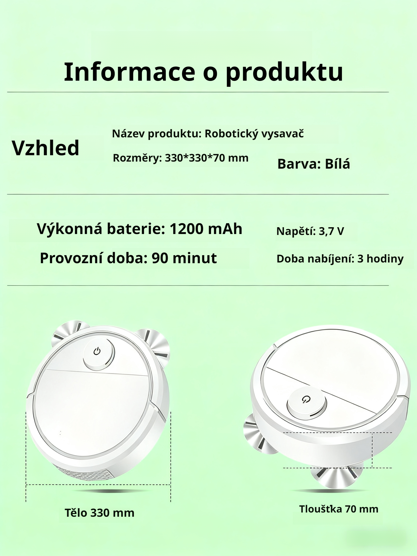  Chytrý robotický mop 