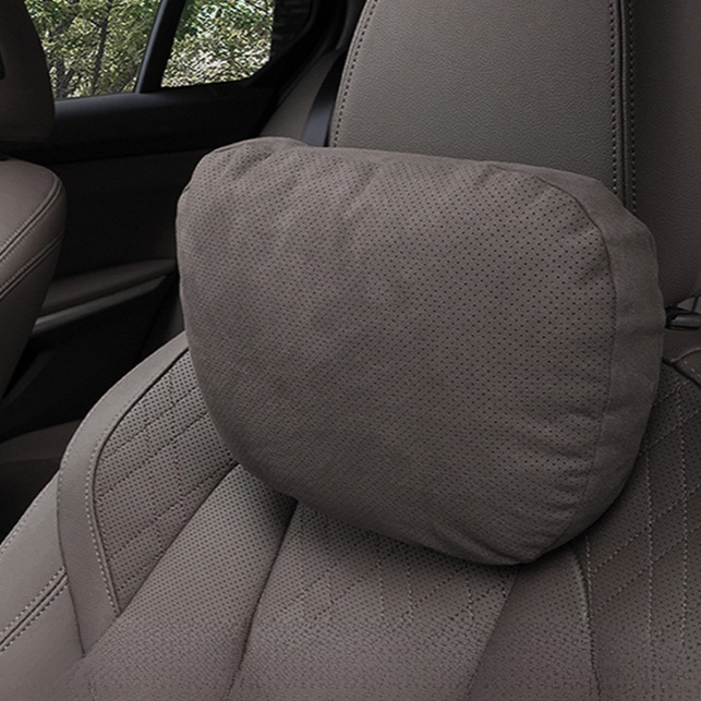 車用ヘッドレストクッション フェイクファー首サポート枕 自動車用クッション