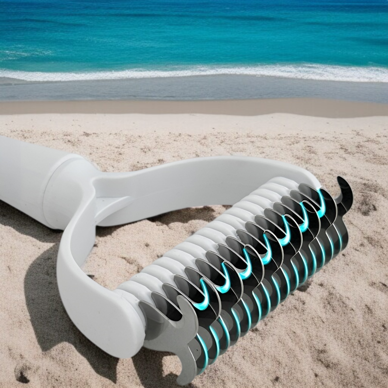 강아지 고양이 전용 매듭 빗 스테인리스 스틸 밀치 애완용 빗 양면 제모기 고양이 제모 빗