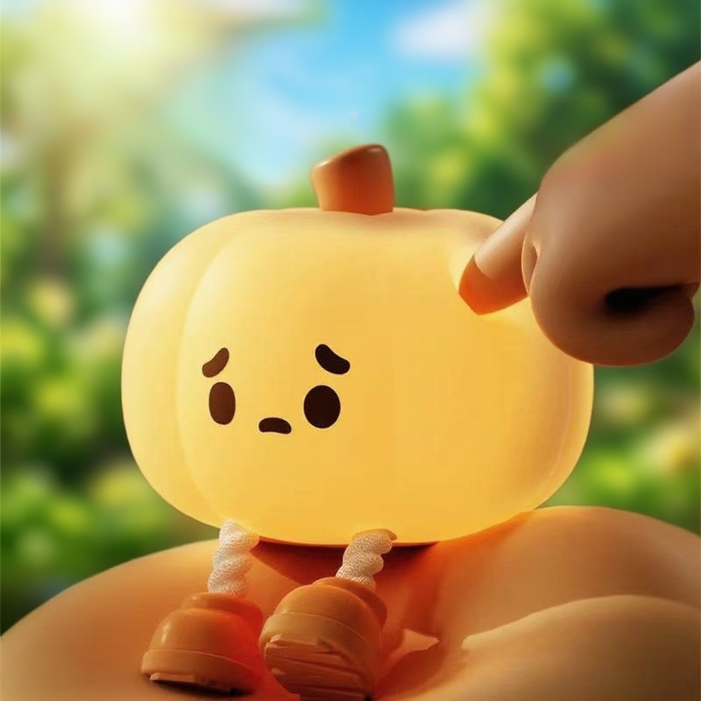 충전식 할로윈 호박 수면등 인테리어 소품