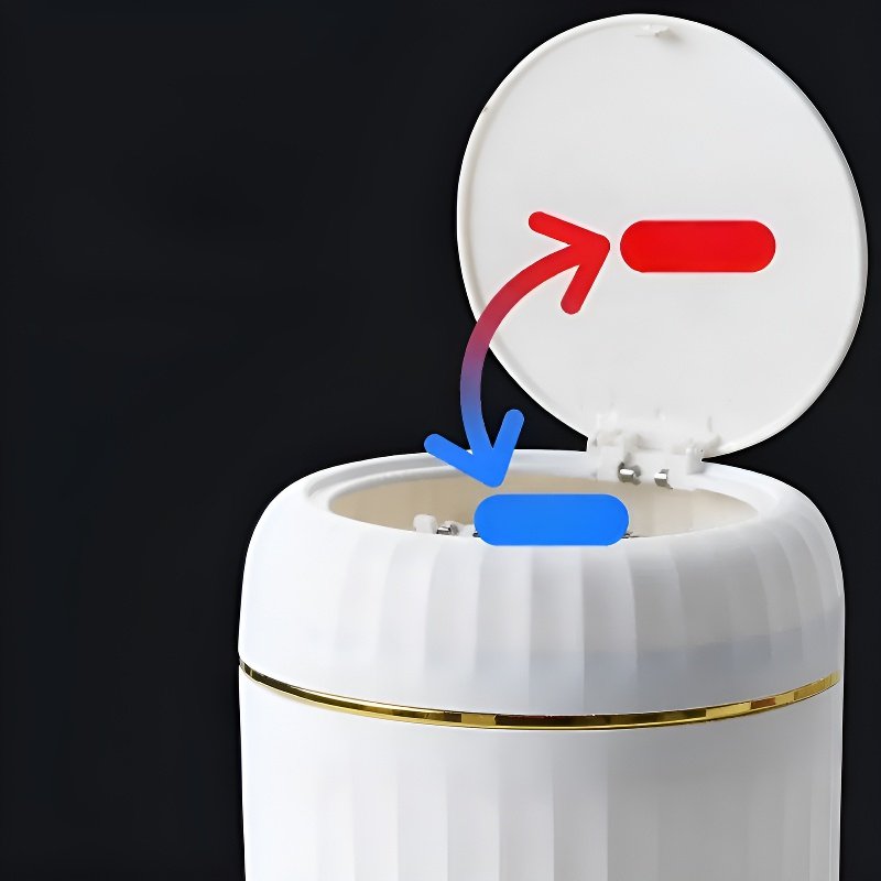 미니 식탁용 데스크탑 누름식 휴지통