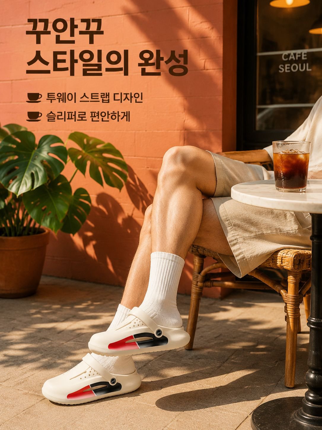 남자 여름 통기성 좋은 동굴 샌들 방수 미끄럼방지 캐주얼 신발