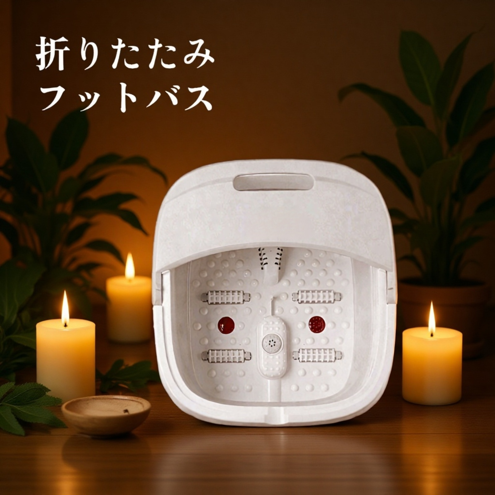 折りたたみ式フットバス恒温足浴バケツ