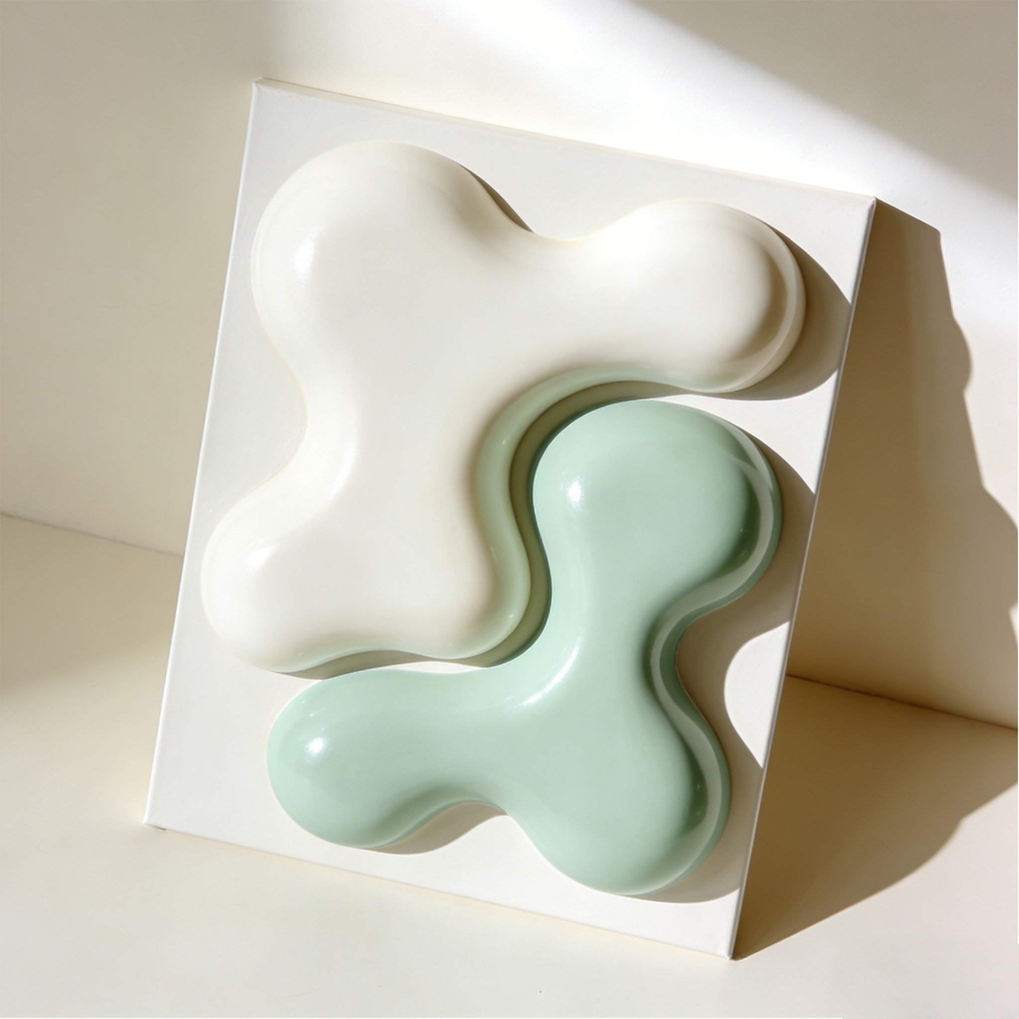 モダンシンプルリビングルームアート全体像