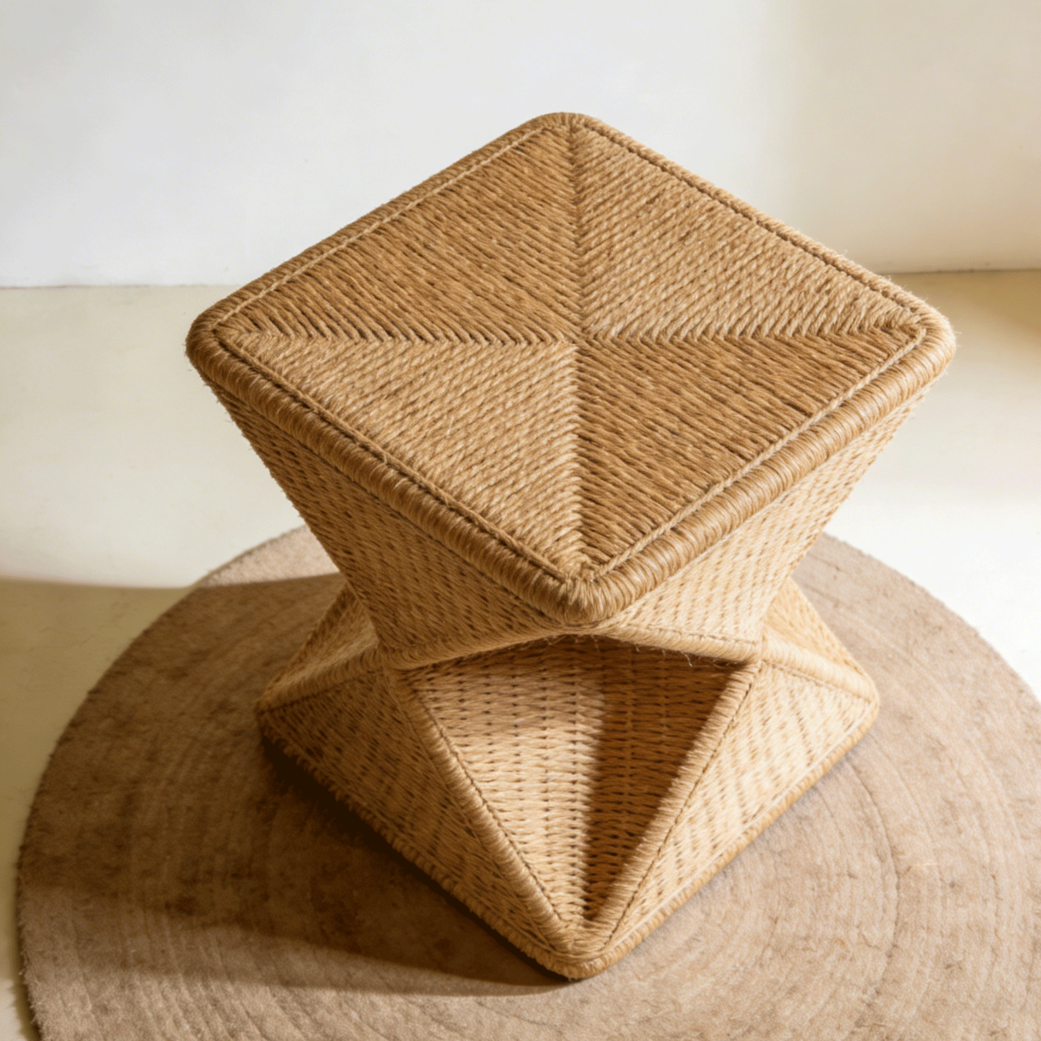 โต๊ะหวายรูปทรงไม่ซ้ำใครสำหรับตกแต่งบ้าน