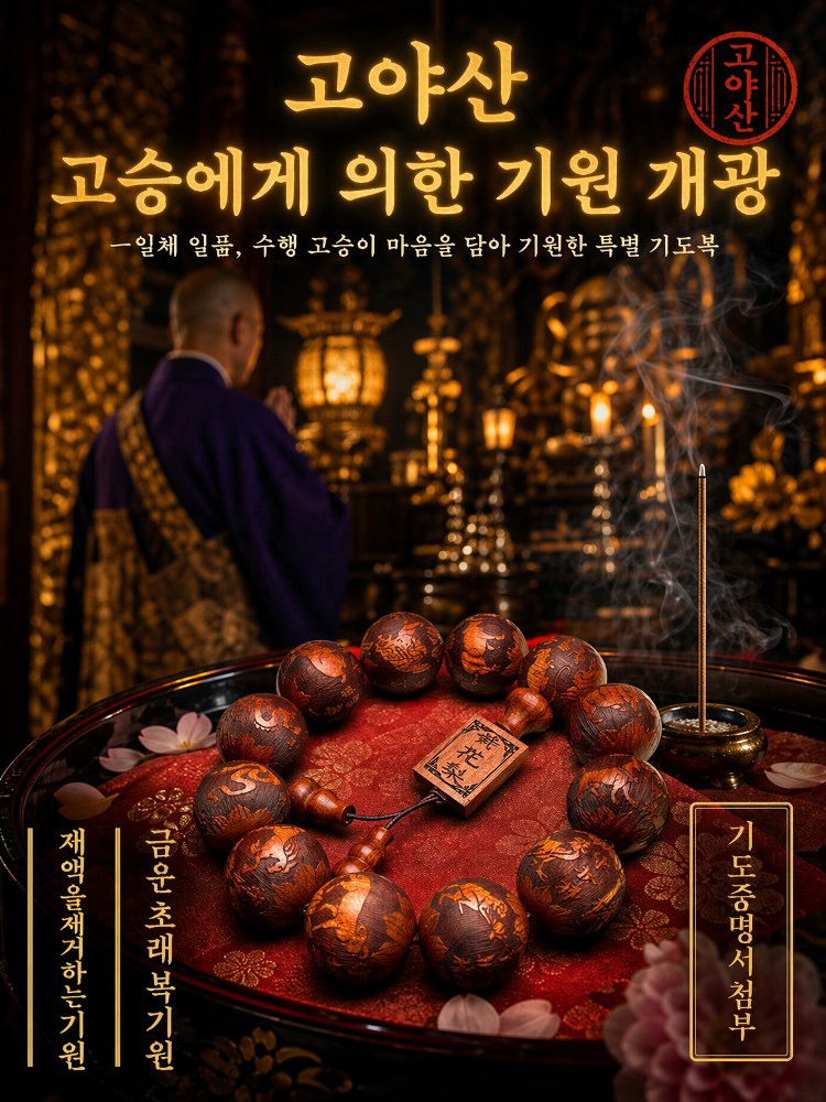 【대엽 자단】고밀도 정교하게 조각된 오래된 소재의 팔찌