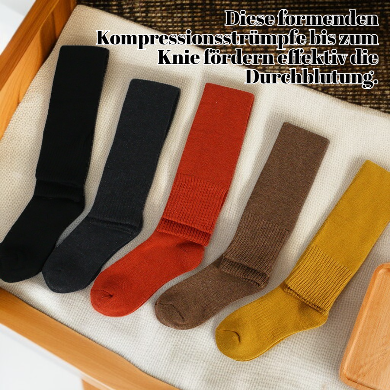 Beinformende Kompressions-Kniestrümpfe