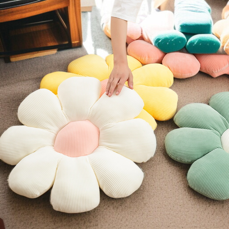 オフィス漫画クッション 花びらひまわりクッション おならクッション 窓用畳クッション