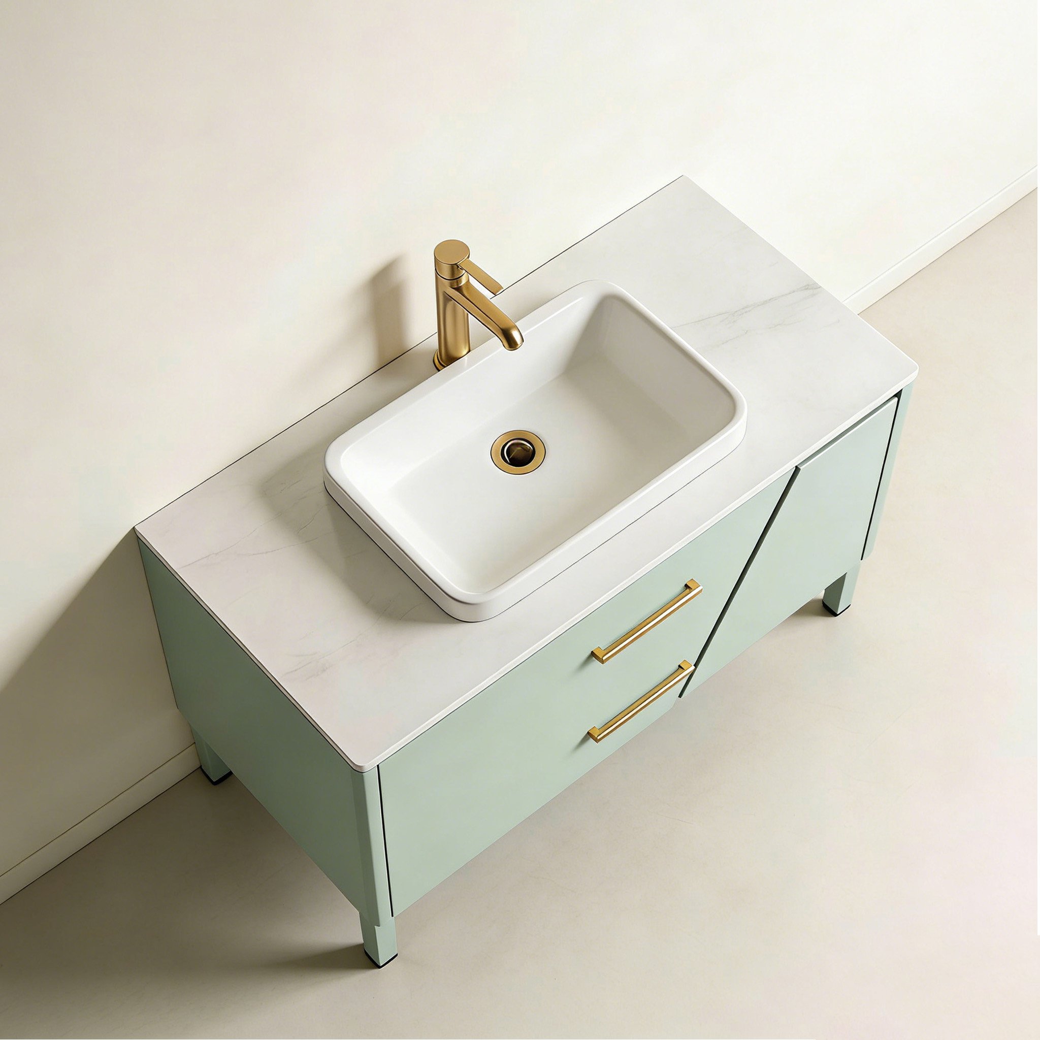 Bathroom Wash Basin Cabinet with Storage