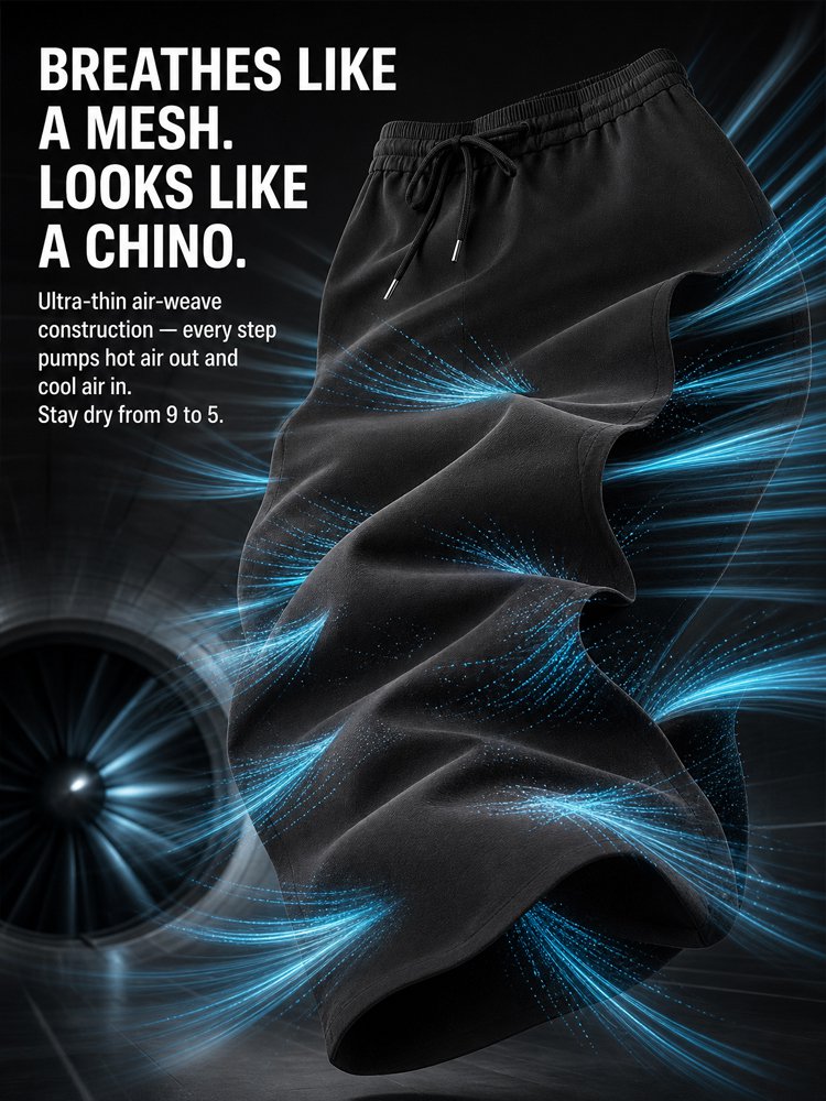 Ice silk quick-drying casual pants
