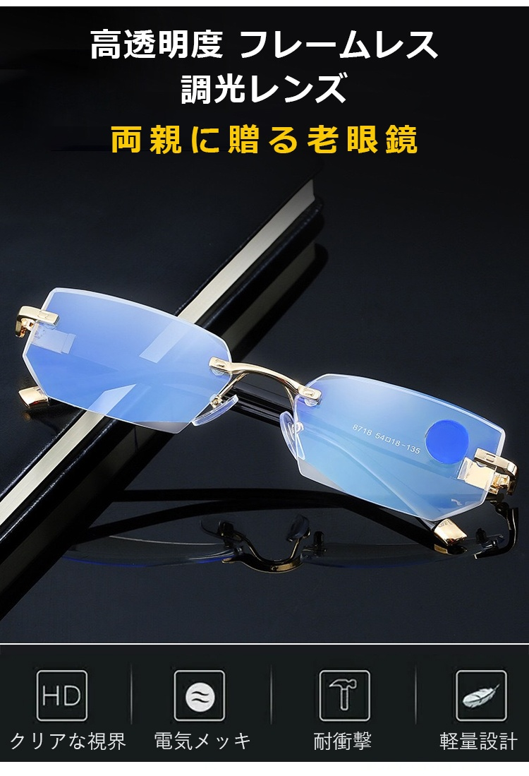 様々な度数が選べる老眼鏡コレクション