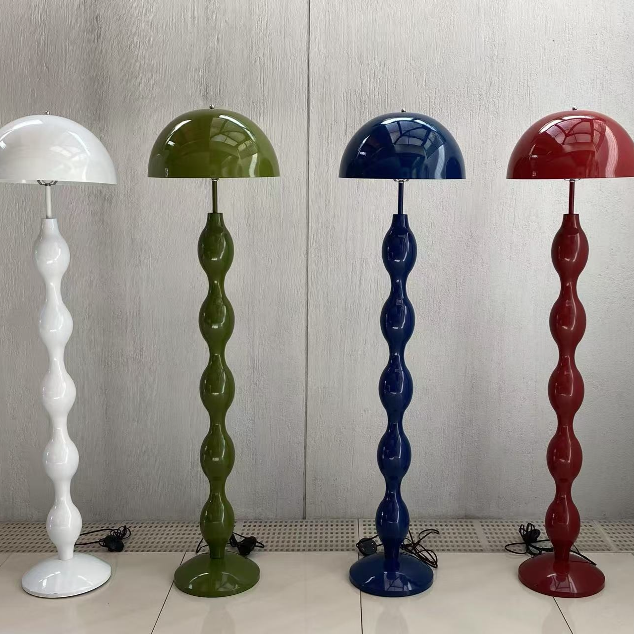 Mushroom floor lamp