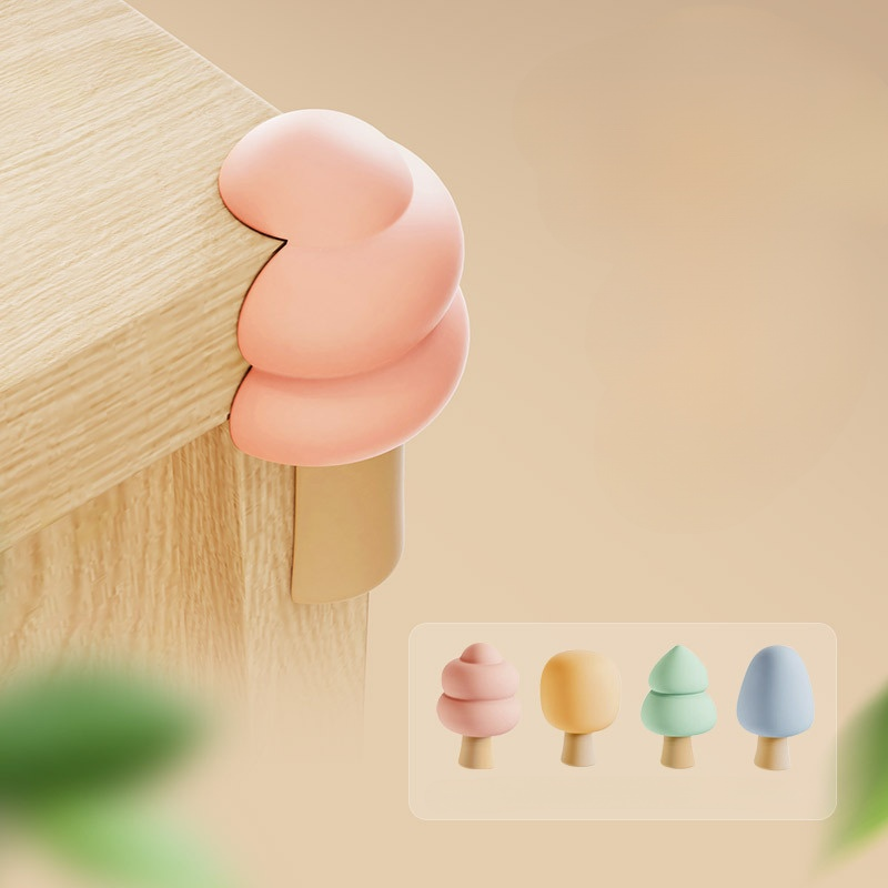  Protectores de esquinas de mesa de dibujos animados, acolchados y suaves