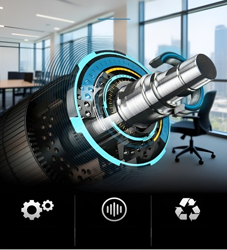 自動清掃中のロボット掃除機