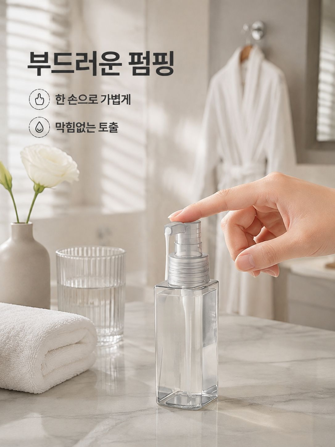휴대용 스킨로션 소분 용기