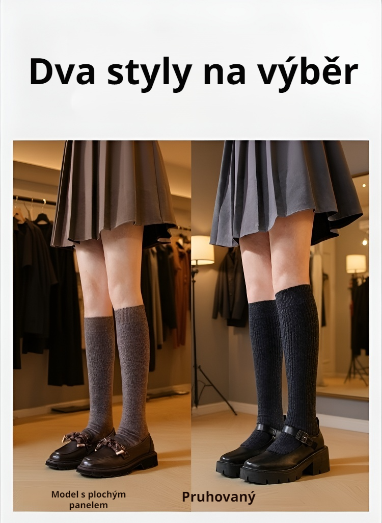 Kvalitní malé ponožky z vlny