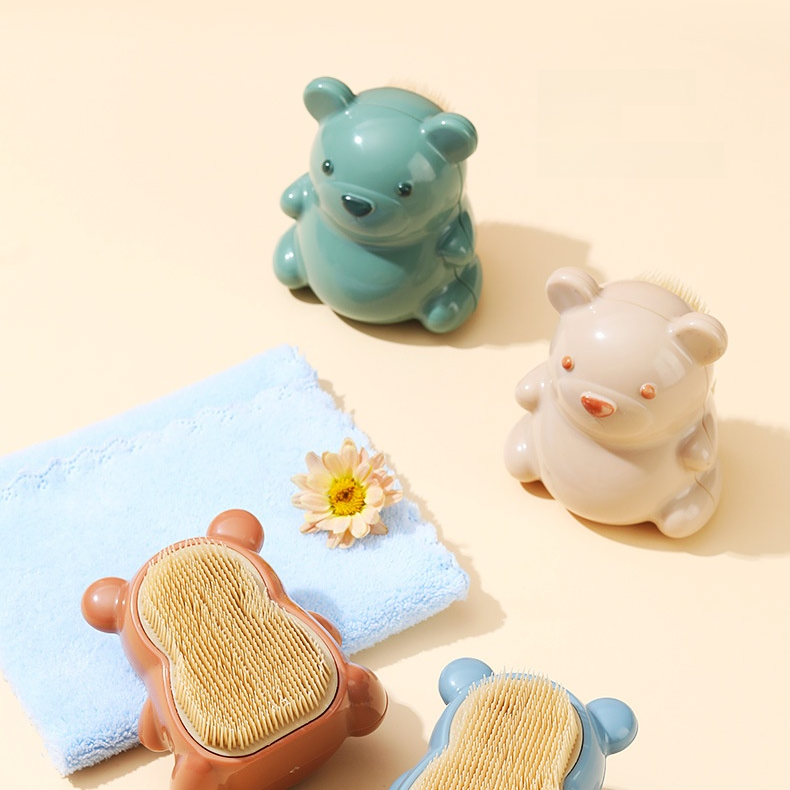 小熊洗手刷兒童指甲縫清潔刷