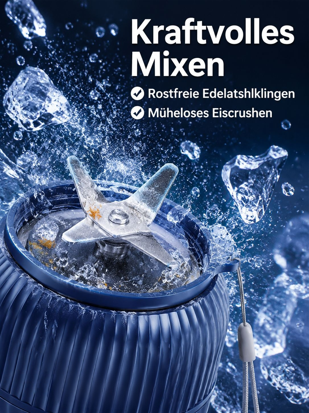 Multifunktionaler Entsafter mit frischen Früchten