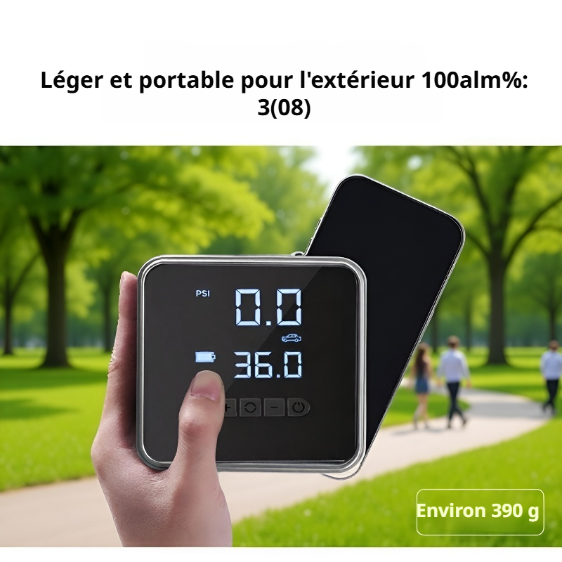 Gonfleur électrique sans fil portable