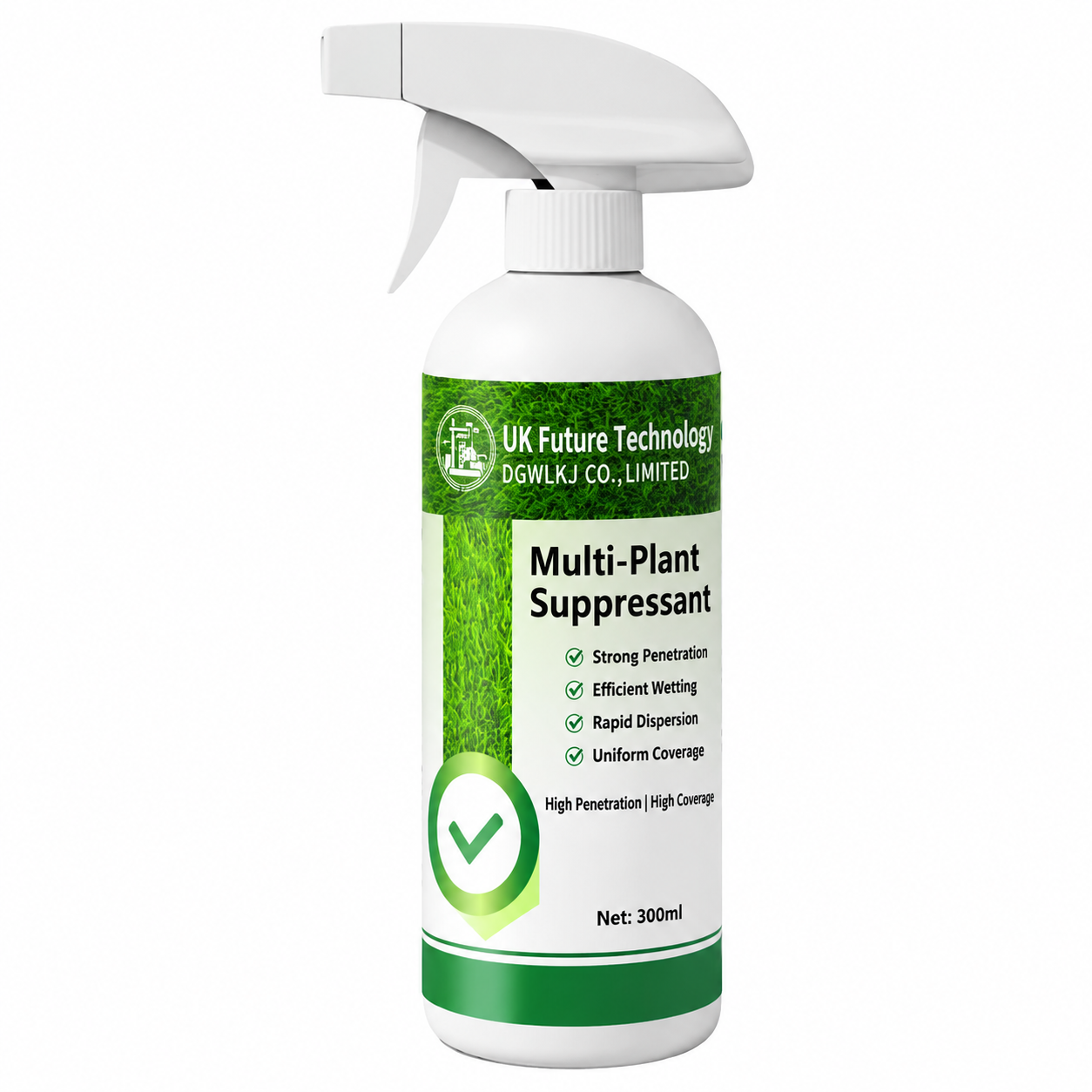 Fast-Acting Weed & Bamboo Removal Spray, 1 Application, 5 Years Weed-Free!