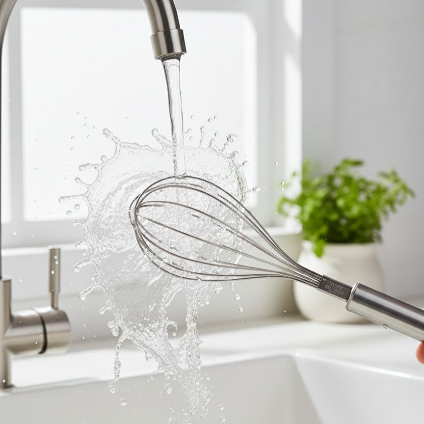 Home manual stainless steel butter whipper