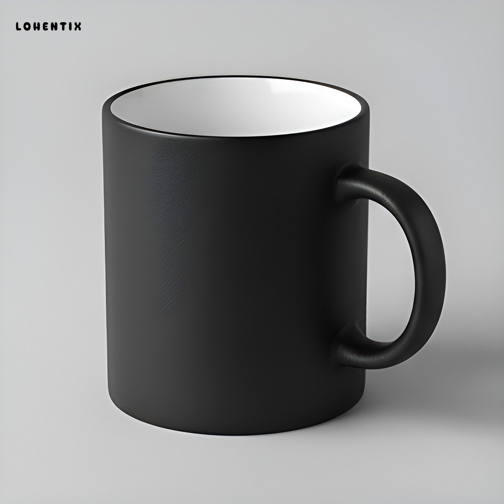 5 keramických hrnků pro kancelářské použití