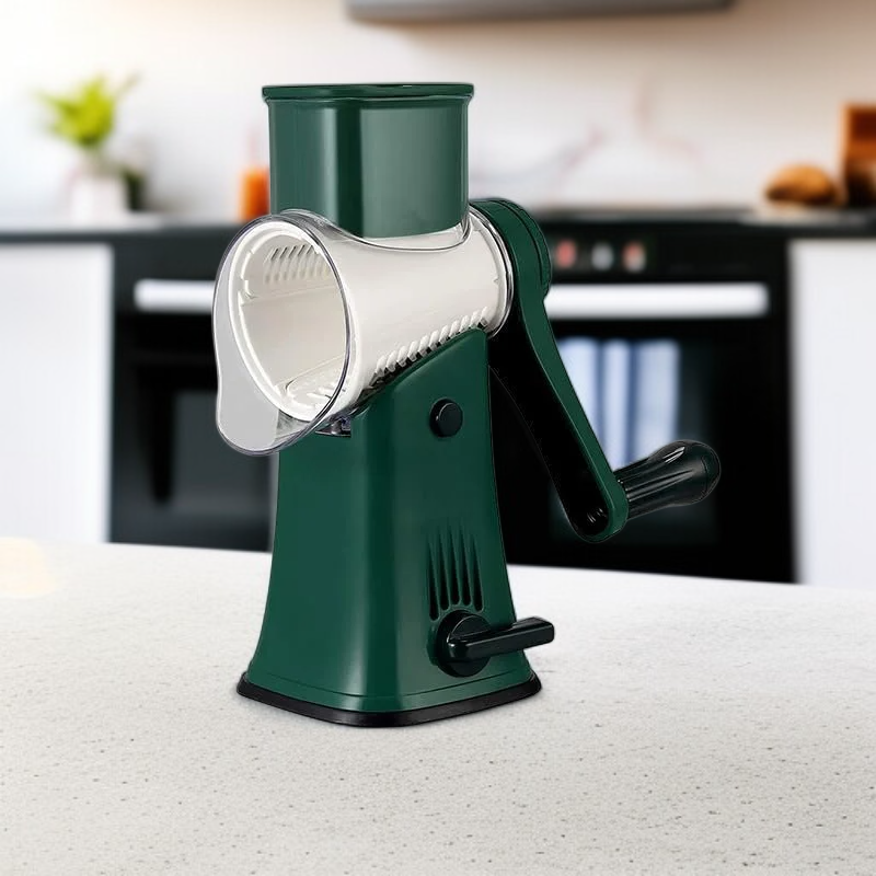 All-in-One Gemüseschneider mit Raspel und Zerkleinerer, vielseitiges Küchenwerkzeug-Set