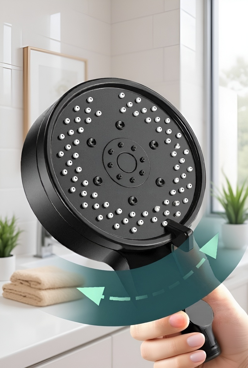 簡単に取り付け可能な加圧シャワーヘッドのパーツ