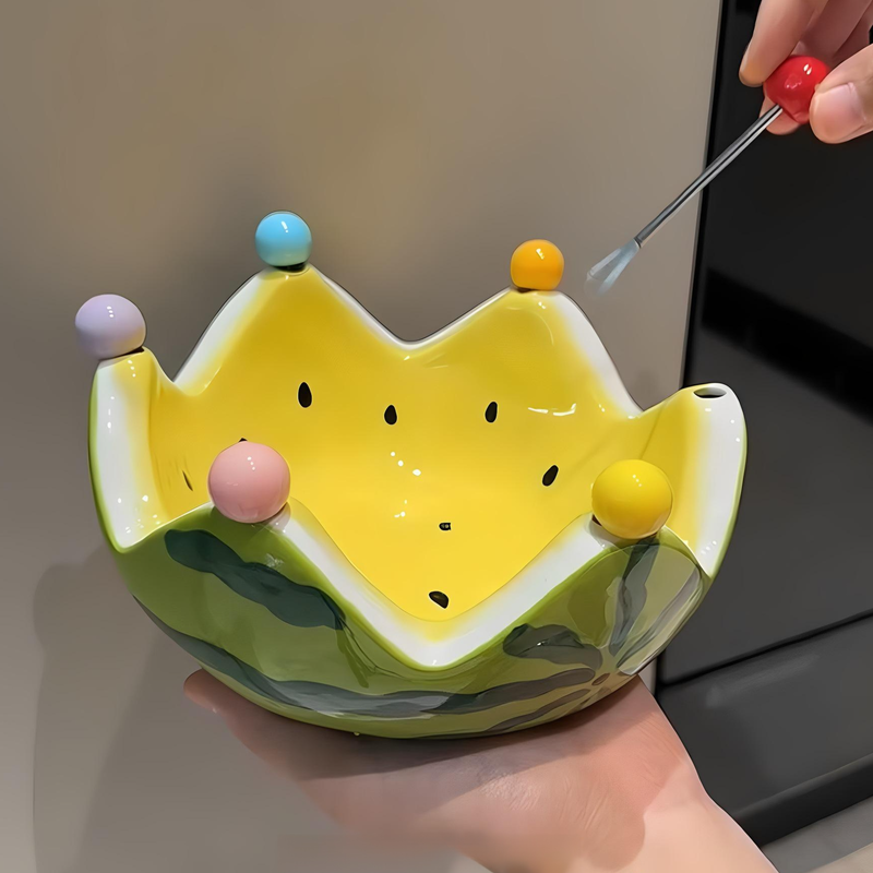 西瓜水果盤陶瓷