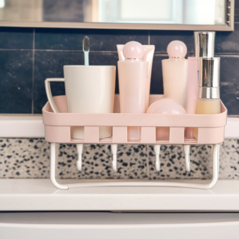 욕실 화장실 펀치 프리 벽 선반