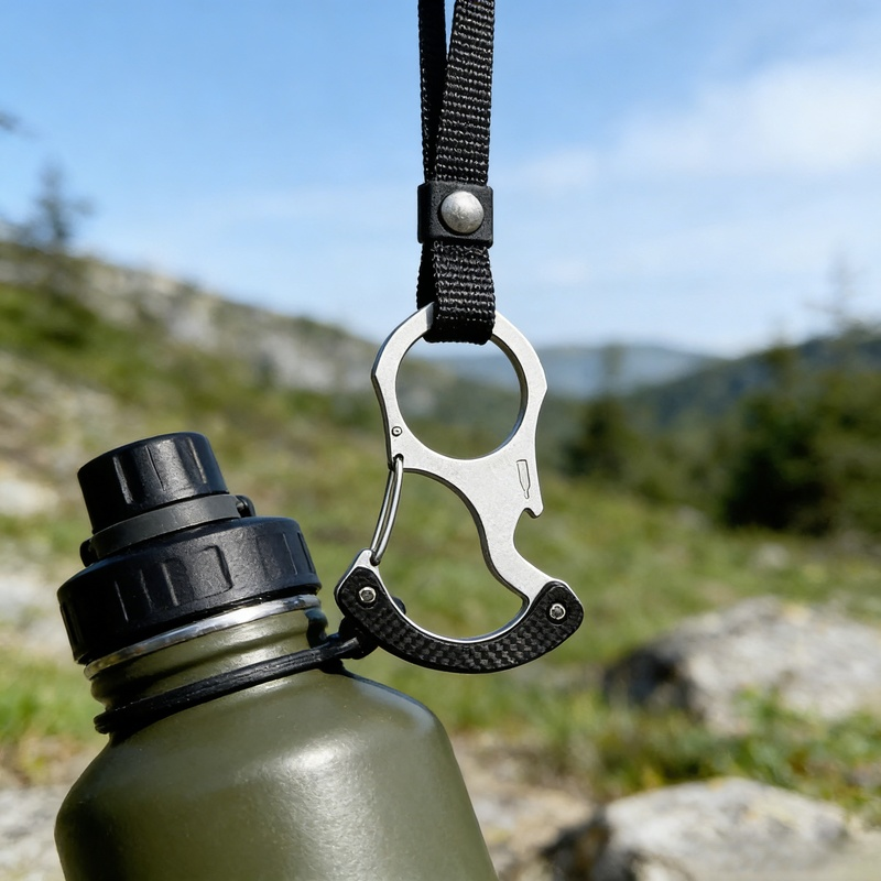 Multifunktionaler Selbstverteidigungs-Einzelring Schlüsselanhänger Fensterbrecher