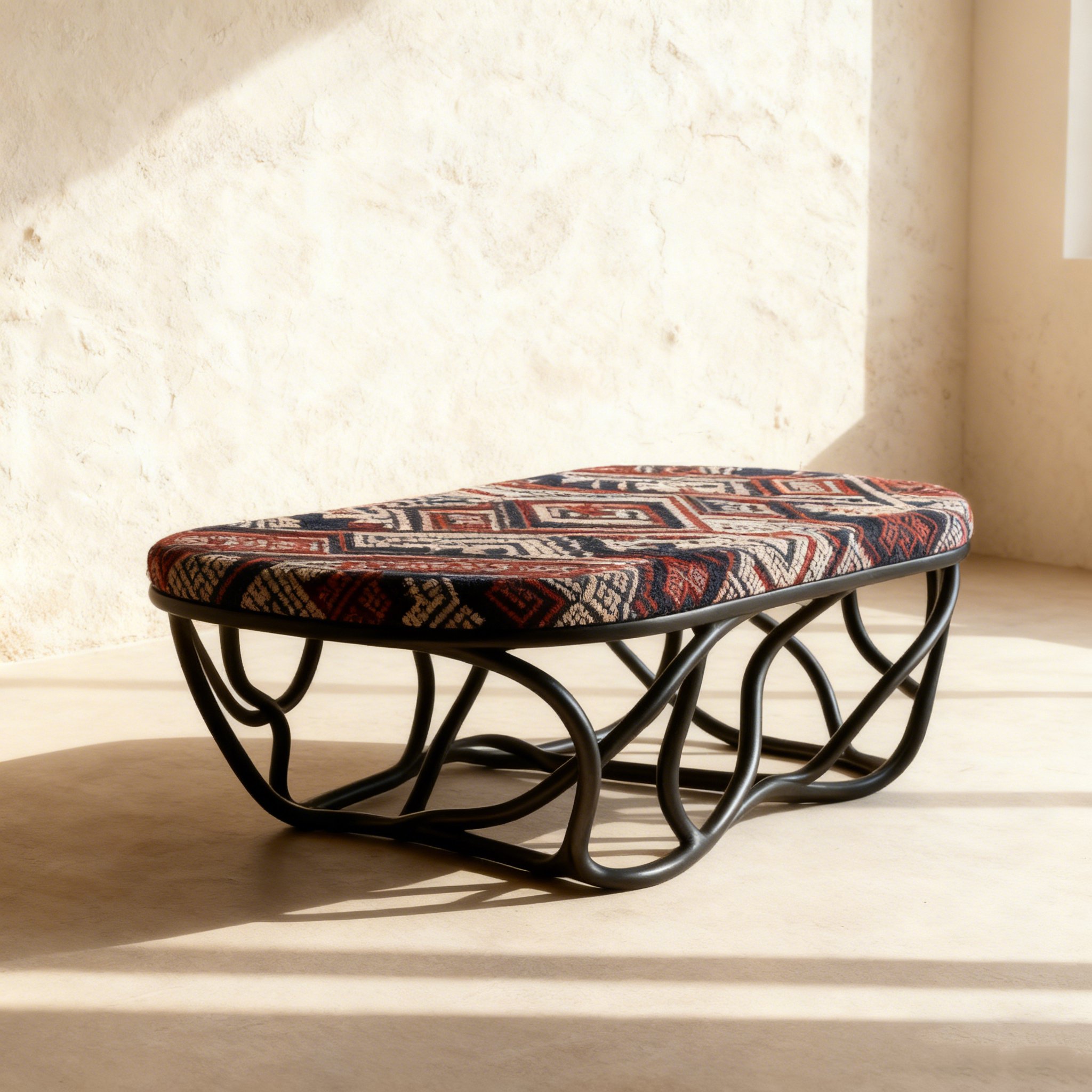 독특한 형태의 티 테이블