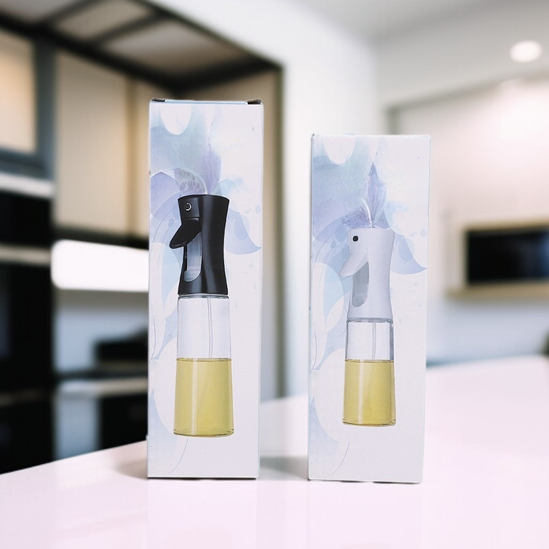 Kitchen Glass Oil Dispenser Spray Bottle Leak-proof Oil Bottle