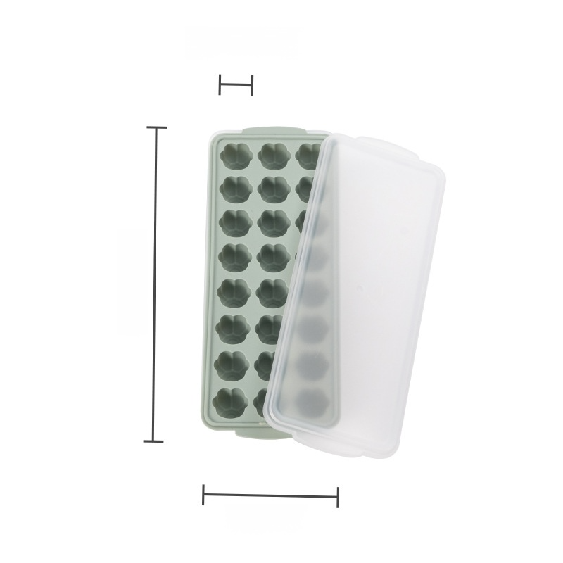 Heart Shaped Silicone Ice Cube Tray