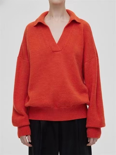 Suéter de punto casual para mujer